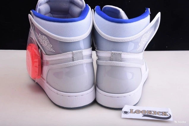 Cheap TBK CK6637-104 Air Jordan Blue Racer White 1 High Retro Zoom 0817